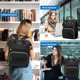 thumbnail image 5 of Laptop Backpack Women, 15.6 Inch Work Backpack Woman for Teacher Nurse Bags, Computer College Backpack Purse, Waterproof Anti-theft Travel Back Pack with USB Charging Port, Black, 5 of 5