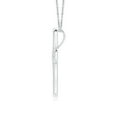 thumbnail image 2 of ANGARA Natural Diamond Infinity Bow Cross Pendant in 14K White Gold for Women (Size-0.9mm| Color-G| Clarity-VS2) | April Birthstone, Anniversary, Jewelry Gift for Women | Natural Diamond Necklace, 2 of 7