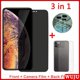 thumbnail image 2 of WUJU 3 En 1 Privacidad Anti-Espía Vidrio Templado Compatible Para iPhone 11 12 13 14 15 Pro Max XR XS 7 8 Plus SE Cubierta Completa Lente De La Cámara Protector De Pantalla, 2 of 4