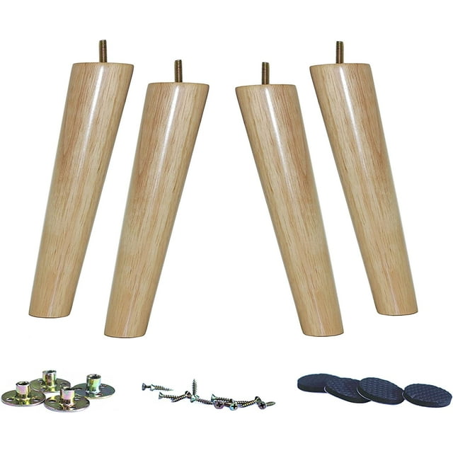 WEICHUAN Round Solid Wood Replacement Sofa Couch Chair Ottoman Loveseat