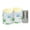 Blue and Green Handprints, variant on Iauyy Flameless Candles Battery Operated LED Pillar Candles with Remote and Timer, Rainbow Macaron Color Set of 2 (S)