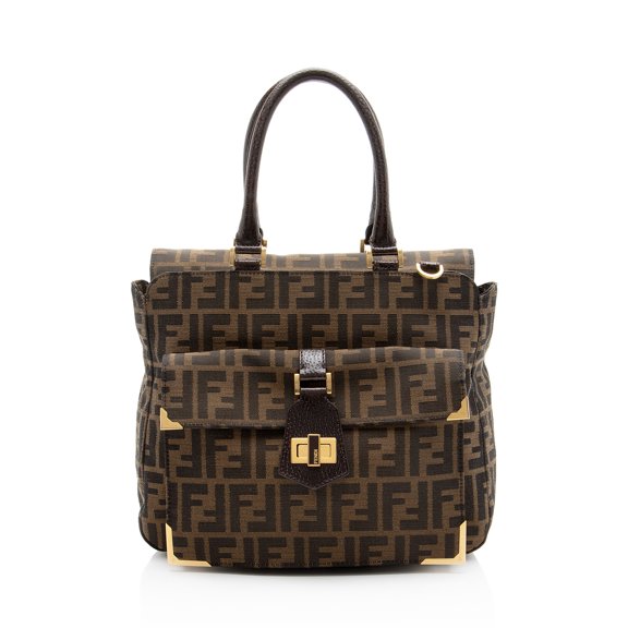 Pre-Owned Fendi Vintage Zucca Classico No. 3 Shopping Tote