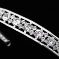 thumbnail image 4 of Tiara de novia de cristal Macarena Plata C Plateado A, 4 of 8