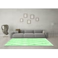 thumbnail image 3 of Ahgly Company Indoor Rectangle Solid Emerald Green Modern Area Rugs, 3' x 5', 3 of 4
