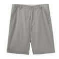 thumbnail image 4 of WERYOUNG Mens Business Casual Suit Shorts Loose Mens Cotton Trousers Cozy Trunks, Grey, M/33, 4 of 5