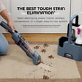 thumbnail image 2 of Shark StainForce Cordless Portable Spot, Stain, & Odor Remover System for Carpets, Area Rugs, Upholstery, Stairs, with Storage Caddy, Accessories, and Full-Size Cleaning Solution, HX105, 2 of 10