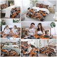 thumbnail image 6 of Red Black Bedding 3 Piece Duvet Cover Set Full Size, Modern Grey Boho Bohemian Stained Tie Dye Soft Microfiber Comforter Cover with Zipper Closure & Pillowcases, Wrinkle & FadeResistant Quilt Cover, 6 of 9