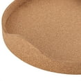 thumbnail image 4 of BIDK Home Large Round Cork Decorative Tray - 16.25" - Beige, 4 of 5