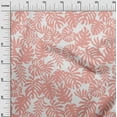thumbnail image 3 of oneOone Rayon Medium Pink Fabric Tropical Craft Projects Decor Fabric Printed By The Yard 56 Inch Wide, 3 of 4