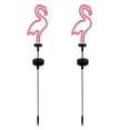 thumbnail image 1 of Paquete de luces solares de jardín Ormromra con flamencos de neón rosa CPB-US-DYP157, 1 of 5