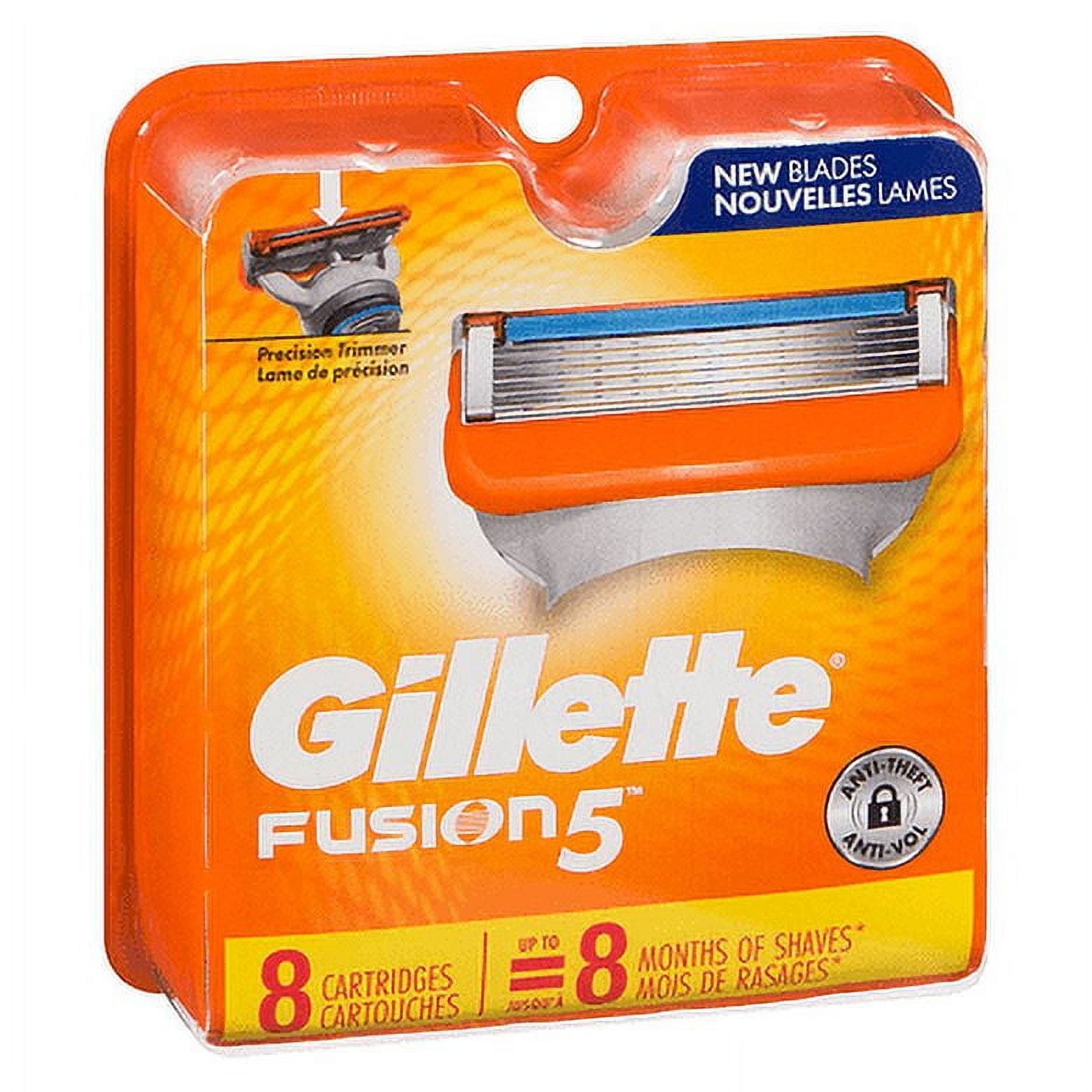 Gillette Fusion 5 Power Cartridges 8 ea
