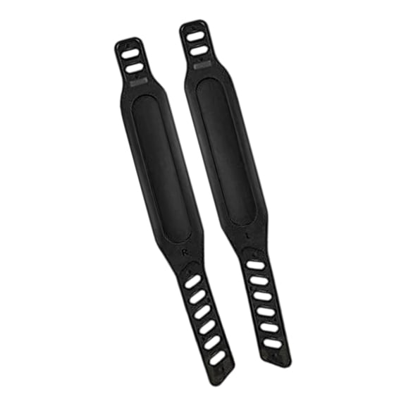 Fitness Bike Pedal Straps, Adjustable Foot Bands with Quick-Release for Exercise Bikes