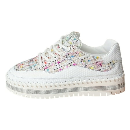 

Casual Shoes for Women 2024 Trendy Breathable Low Heel Summer Pair with Shorts Suitable for Various Indoor Sports
