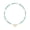 Gold, variant on Elova Jewelry Dainty Handmade Beaded Necklace, Turquoise and Pearl Beads WWSOGQH