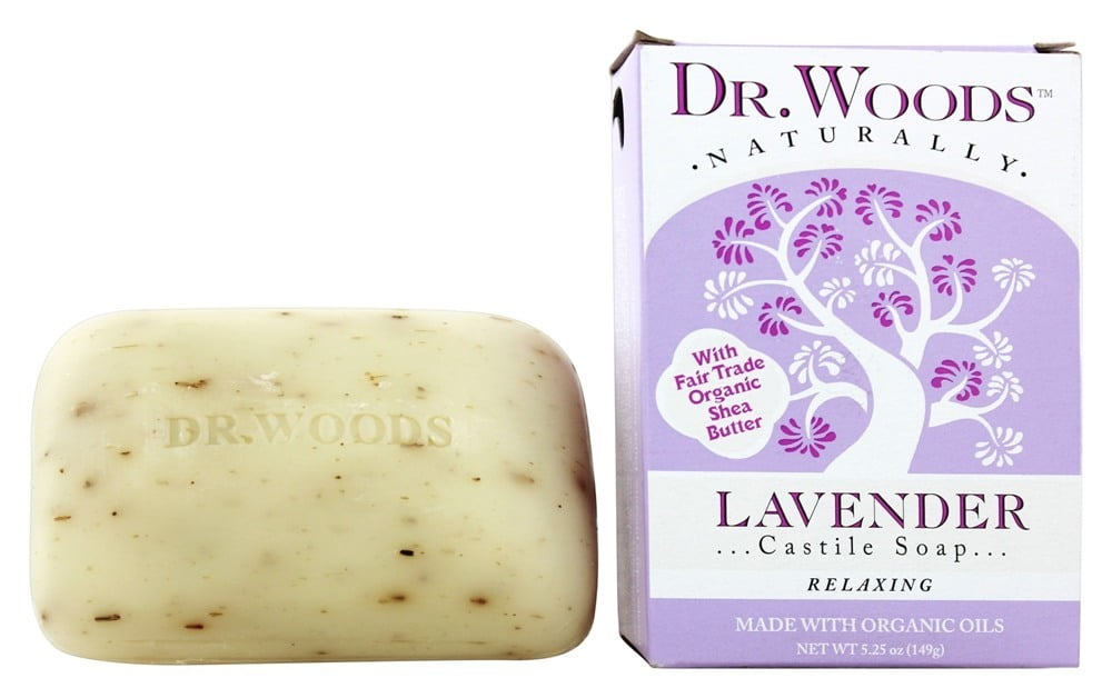 Dr. Woods Bar Soaps Lavender Castile Soap