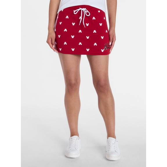 Disney Mickey Mouse Women's Printed Skort, Sizes XXS-XXL