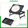 thumbnail image 2 of Mesa Bandeja para Cama Artmeer de Bambú Plegable y Ajustable 39x28 cm, 2 of 7