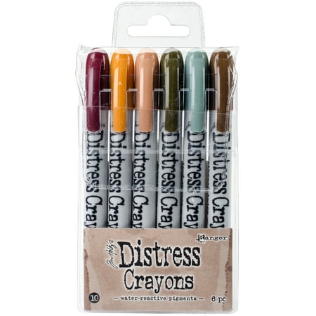 UPC: 0789541051800 | Tim Holtz Distress Crayon Set Set #10