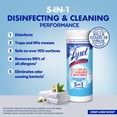 thumbnail image 5 of Lysol Disinfecting Wipes, All Purpose Cleaner, Multi Surface Antibacterial Cleaning Wipes, Cleaning Supplies, Lemon + Mango & Hibiscus + Crisp Linen Scent, 35 Count Each (Pack of 3), 5 of 10