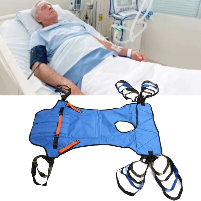 Centilla de Transferencia de Baña, Soporte de Elevación de Cuerpo Completo de Nylon Suave Soporte Ergonímico para la Cabeza para el Hogar