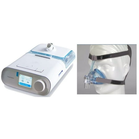 Bundle Deal: DreamStation Auto CPAP Machine (DSX500T11C) with Ascend Nasal Mask System (50174) by Philips Respironics and Sleepnet (No