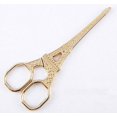 thumbnail image 2 of Eiffel Tower cross stitch European Retro classic vintage Antique Craft Stainless Tailor scissor handicraft DIY Tool Gold, 2 of 5