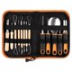 thumbnail image 1 of Herramientas Profesionales para Tallar Calabazas de Halloween, Corte de material acero Inoxidable, Grabado, Manualidades, de Cuchillos, Suministros Bolsa de almacenamiento 13PCS, 1 of 9