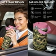 thumbnail image 5 of 30oz Handheld Travel Tumbler with Handle – Double Wall Stainless Steel Insulated Cup, Flip Straw Lid, Leak-Proof & BPA-Free for Hot and Cold Drinks – Durable Coffee & Juice Mug Pink, 5 of 7