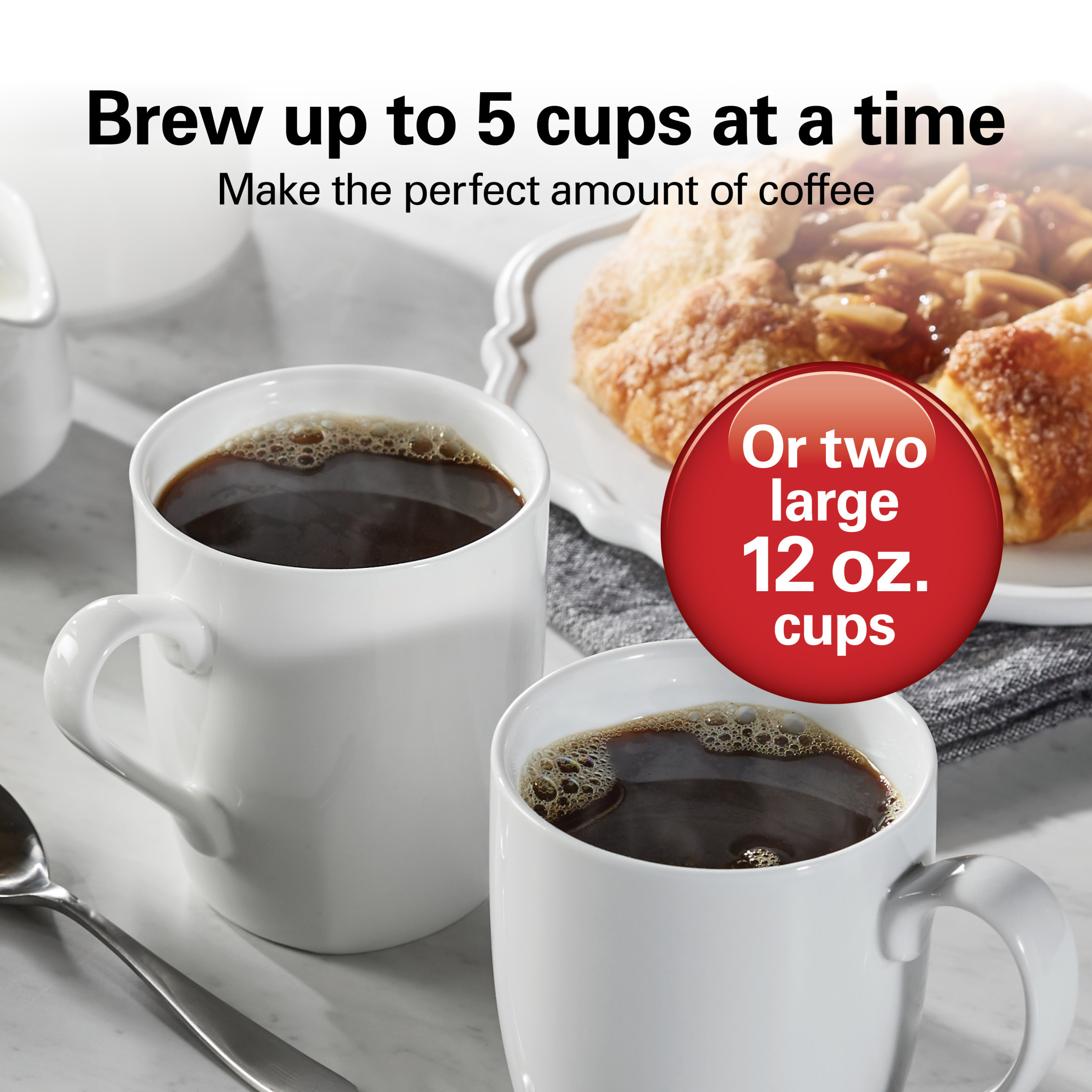 Hamilton Beach Front Fill 5-Cup Programmable Drip Coffee Maker photo 4