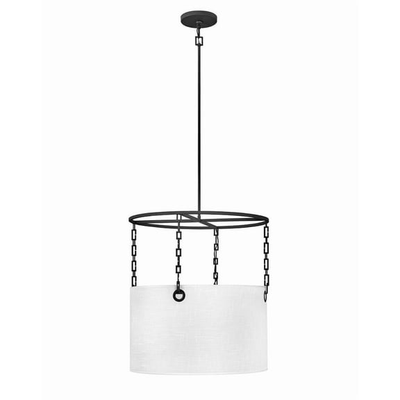 Hinkley Lighting - Four Light Chandelier - Tribeca - Four Light Medium Drum