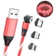 thumbnail image 2 of Cable de datos de transmisión magnética de 540 grados, cable de carga magnético ciego tres en uno, adecuado para Android, TC y Apple. Levamdar  A09M, 2 of 7
