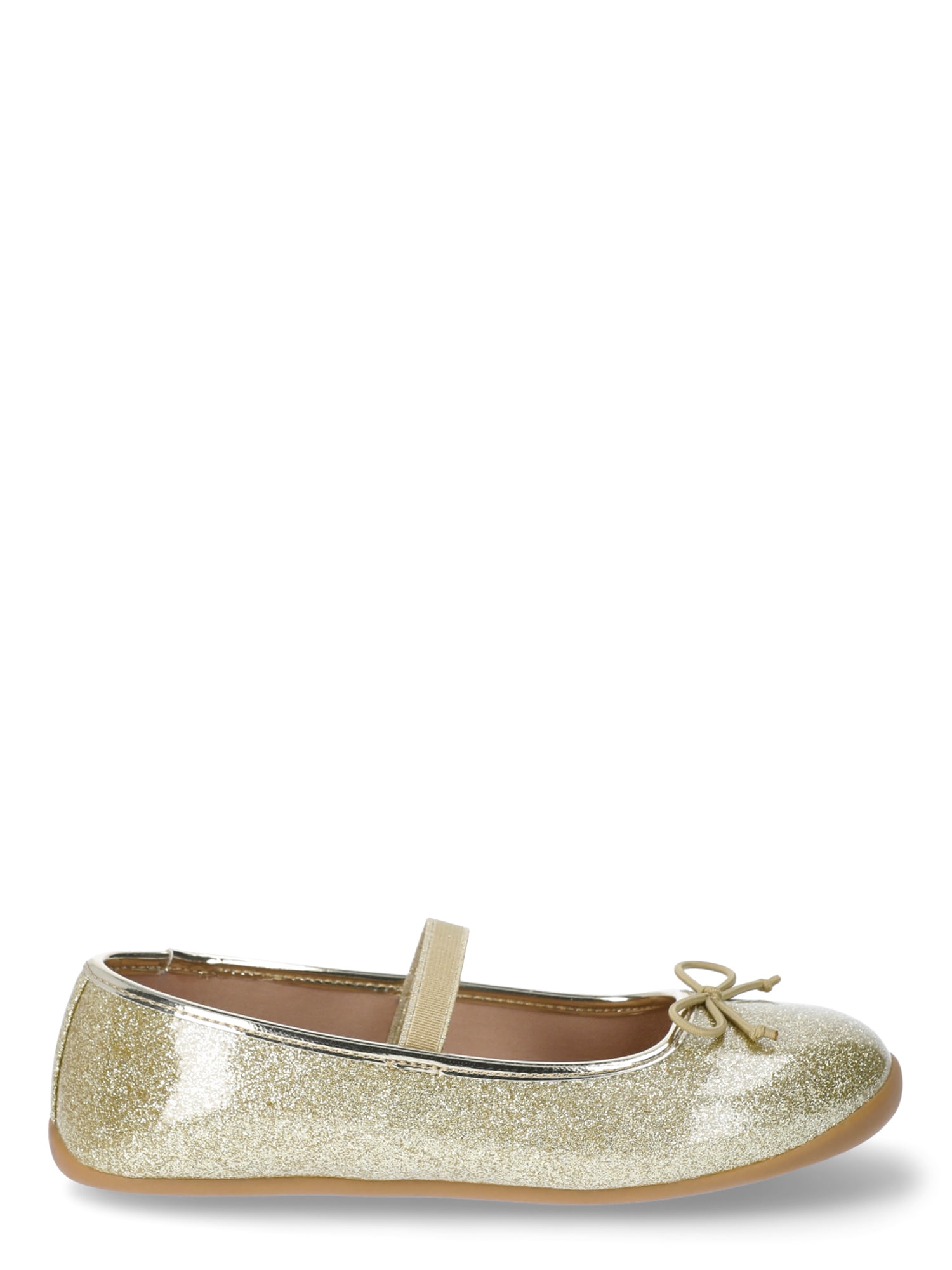 Wonder Nation Girls Bow Ballet Flats