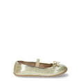 thumbnail image 2 of Wonder Nation Girls Bow Ballet Flats, 2 of 6