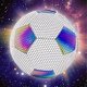 thumbnail image 1 of Pelota de baloncesto DYNWAVEMX Balón de fútbol holográfica color blanco tamaño 4, 1 of 8