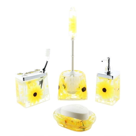 Luxury 66 Yellow Bathroom Soap Dispenser Sets 2021 Luxury 66 Yellow Bathroom Soap Dispenser Sets 2021