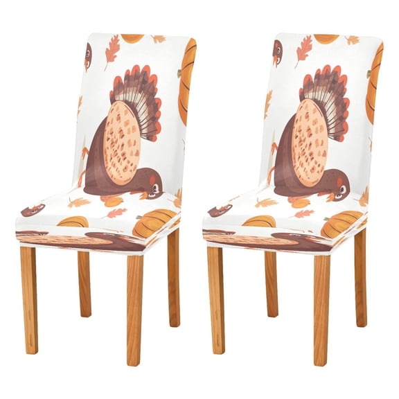BZSMCE Chairs Slipcovers Dining Chair Covers Cute Chicken Creative Pattern