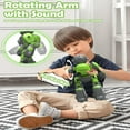 thumbnail image 2 of DEBGFS Jouets Robot pour Enfants Garçon Jouet RC à Détection de Gestes Interactif Enregistrable Programmable Robot Cadeau pour Garçons Filles Âgés de 5-7, Rouge, 2 of 7