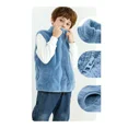 thumbnail image 4 of BANGSAUR Kids Fleece Vest Jacket Full-Zip Warm Sleeveless For Kids 3-12Years, 4 of 7