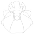 thumbnail image 2 of Marco de luz de estilo europeo marco de araña de bricolaje de bricolaje E27 Accesorio de pantalla de lámpara, 2 of 5