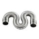 thumbnail image 3 of Tubo de Escape para Calentador de Caldera Baoblaze Extensión de Aluminio Tubo de Ventilación Fuerte Flexible 2M R 80 mm, 3 of 8