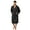 Black, variant on Men’s Satin Robe Lightweight,Men's Luxurious Silk Kimono Bathrobe(Navy, Large-X-Large)
