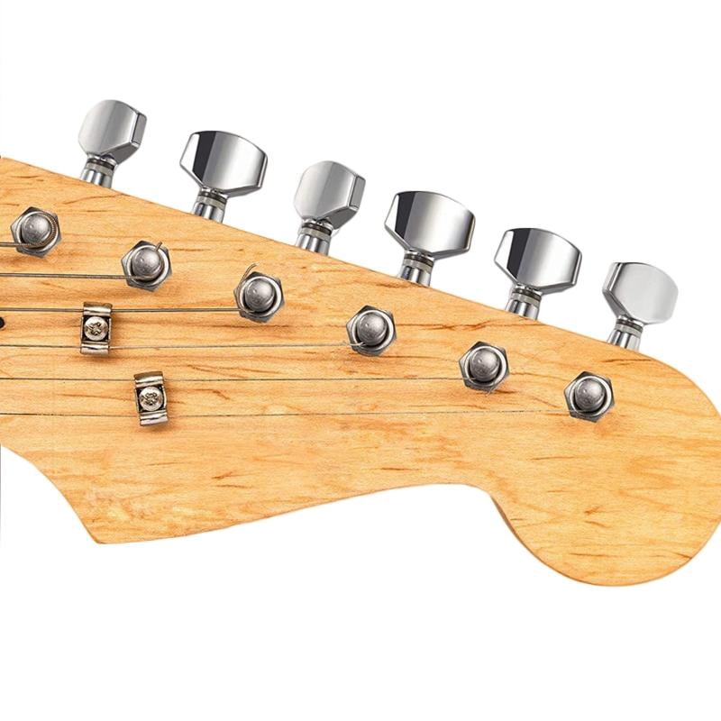 CEORPER Inline Chrome Electric Guitar Locking Pick Set for ST TL Style