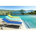 thumbnail image 6 of Compamia Pacific Chaise Lounge with White Sling in White, 6 of 15