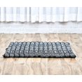 thumbnail image 5 of Leewadee Zabuton Seating Cushion – Square Floor Seat for Meditation Exercises, Light Yoga Mat Filled with Kapok, 28 x 28 inches, Black, 5 of 7