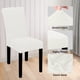 thumbnail image 4 of Juego de 4 Fundas Impermeables para Sillas de Comedor XL en Crema, 4 of 7