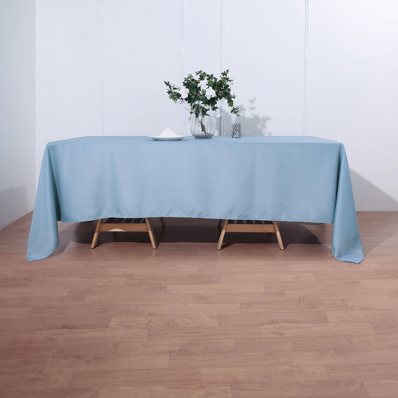 Efavormart 72x120" Polyester Rectangle Tablecloths for Kitchen Dining