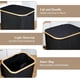 thumbnail image 5 of Laundry Hamper with Lid, 110L Large Laundry Hamper with Handle and Lid, Collapsible Clothes Basket Organizer with Removable Inner Bag for Clothes Toys Towels - Black, 5 of 5
