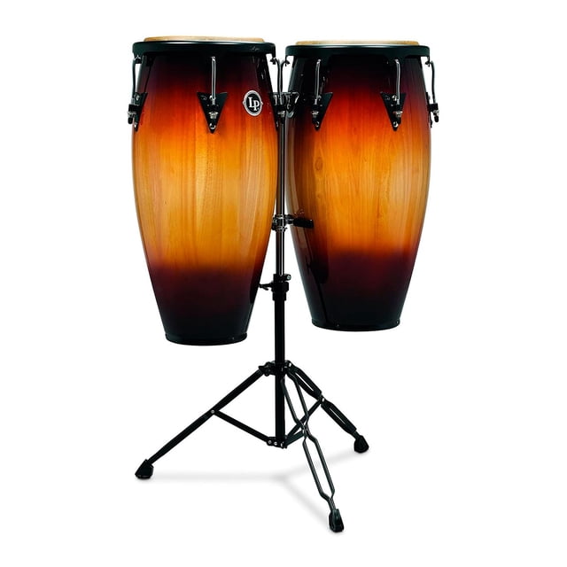 Conga Serie LP City con Soporte LP647NY-VSB LATIN PERCUSSION. cafe 74.93x80.01x39.37