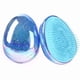 thumbnail image 1 of wonima11 Detangling Brush, Hair Brush Portable Travel, Glitter Egg Shape Anti Static Knots, Air Cushion Massage Detangler Brush for Curly Long Thick Dry Wet Frizzy Damaged Hair Adults Kids, 1 of 1