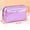Purple, variant on Waterproof Travel Makeup Bag - Large Capacity Cosmetic Organizer with Handles, Stylish and Durable Toiletry Bag for Everyday Use and Travel
